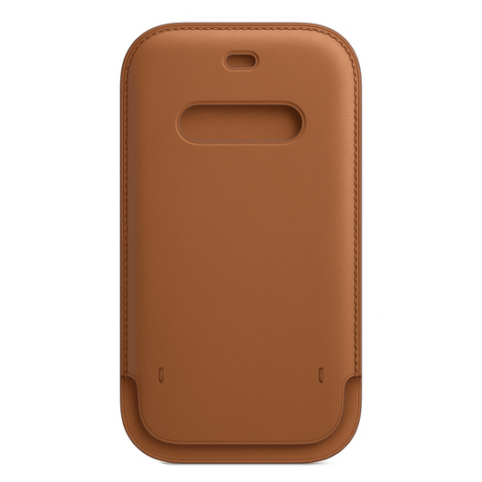 Apple iPhone 12/ 12 Pro Lederhülle mit MagSafe, sattelbraun