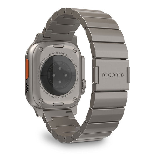 Decoded Titanium Strap for Apple Watch Ultra 1&2 Natural Titanium