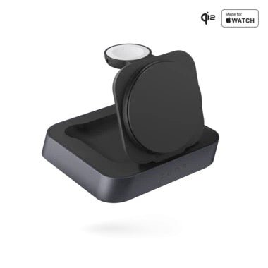Zens Aluminium Series Magnetic Wireless Nightstand Charger Pro 2 + Watch