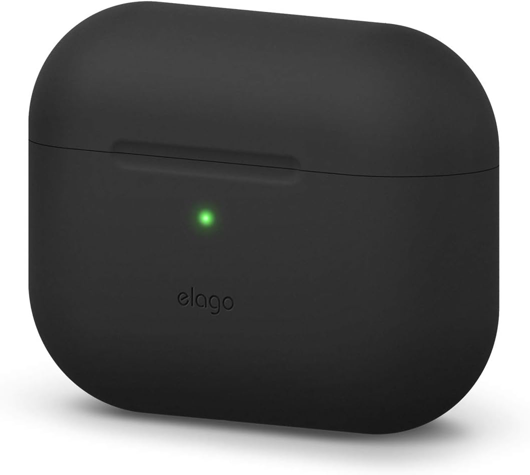 ELAGO Airpods PRO 2 Protective Silicone Case Black