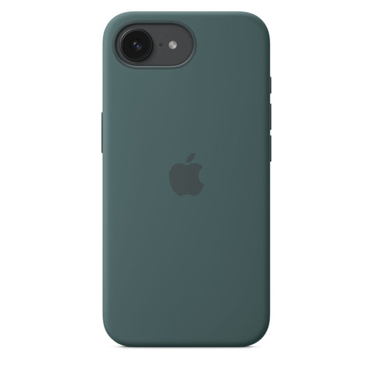 Apple iPhone 16e Silikon Case, seegrün