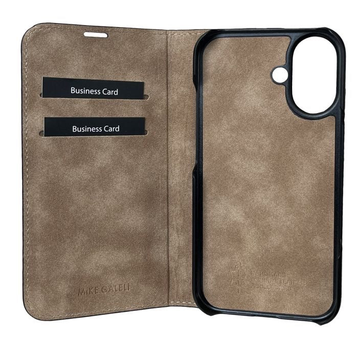 Galeli Book Book Case MARC for iPhone 16 Pro Max - black