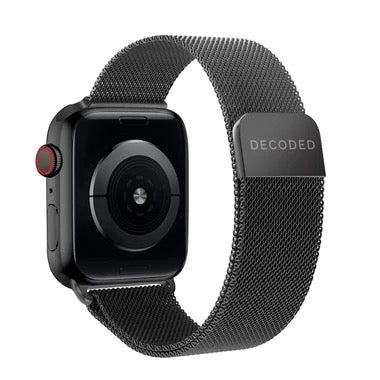 Decoded Milanaise Magnet-Armband Black 42/44/45/49mm