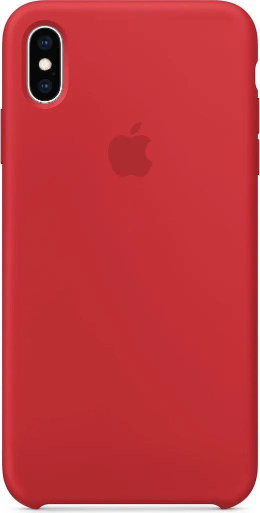 iPhone Xs Max Silicone Case - (PRODUCT)RED