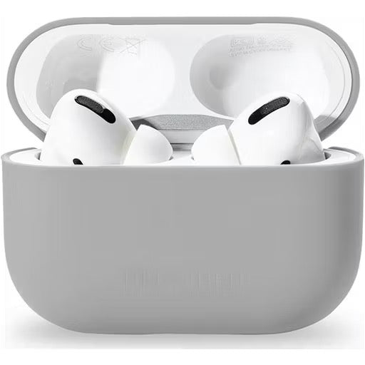 Decoded Silikon AirCase für Apple AirPods 3. Gen., grau