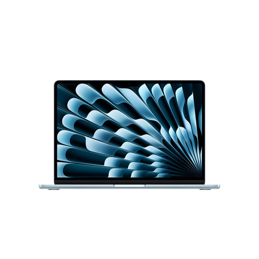 MacBook Air 13 Zoll mit M4 Chip, 10-Core CPU und 8-Core GPU, 16GB, 256GB SSD, himmelblau