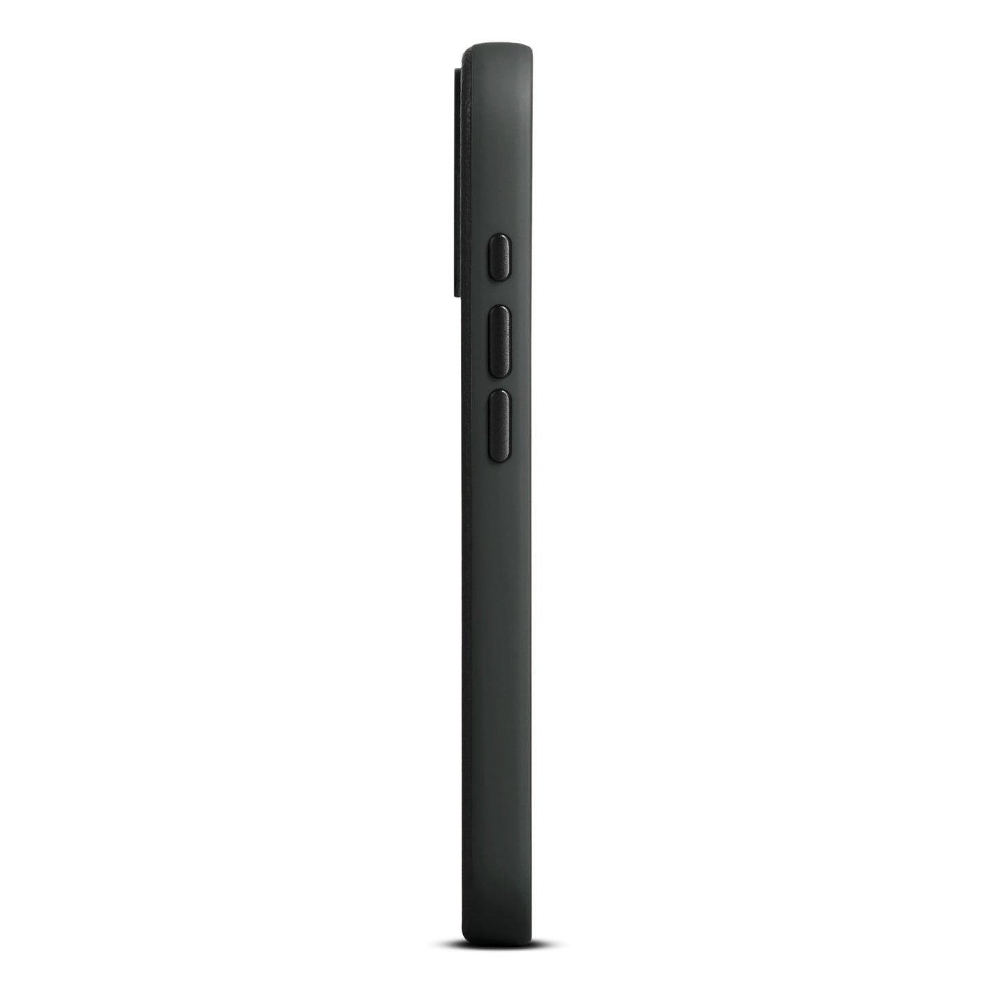 Woolnut Leder Case für iPhone 17 - Schwarz - epos | Apple Premium Partner