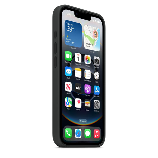 Apple iPhone 16e Silikon Case, schwarz