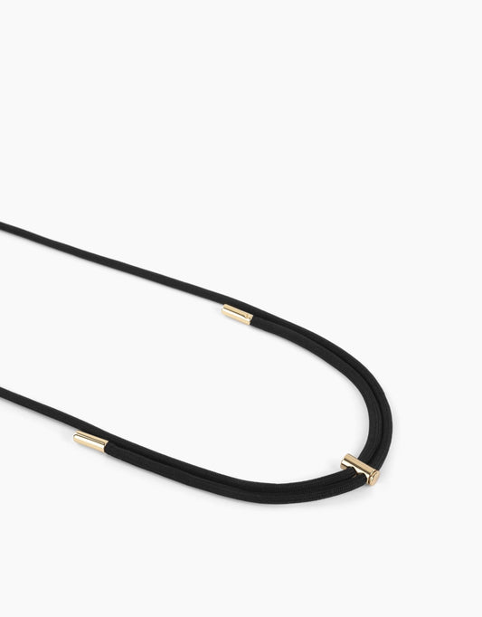 Ideal of Sweden Handy-Umhängeband mit Kordel - Schwarz - epos | Apple Premium Partner