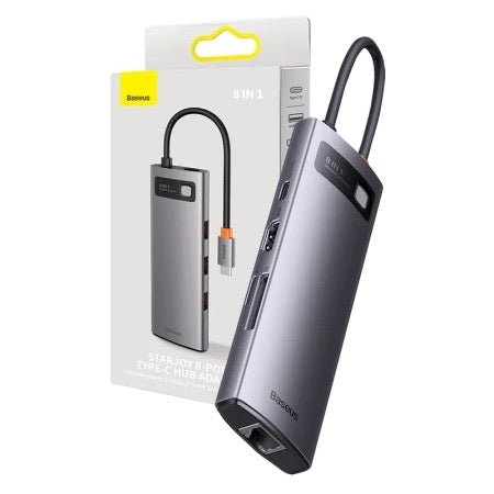 Baseus Premium Line 8-in-1 Multiport Hub