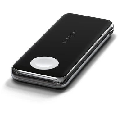 Satechi Quatro Wireless Power Bank 10000 mAh, schwarz