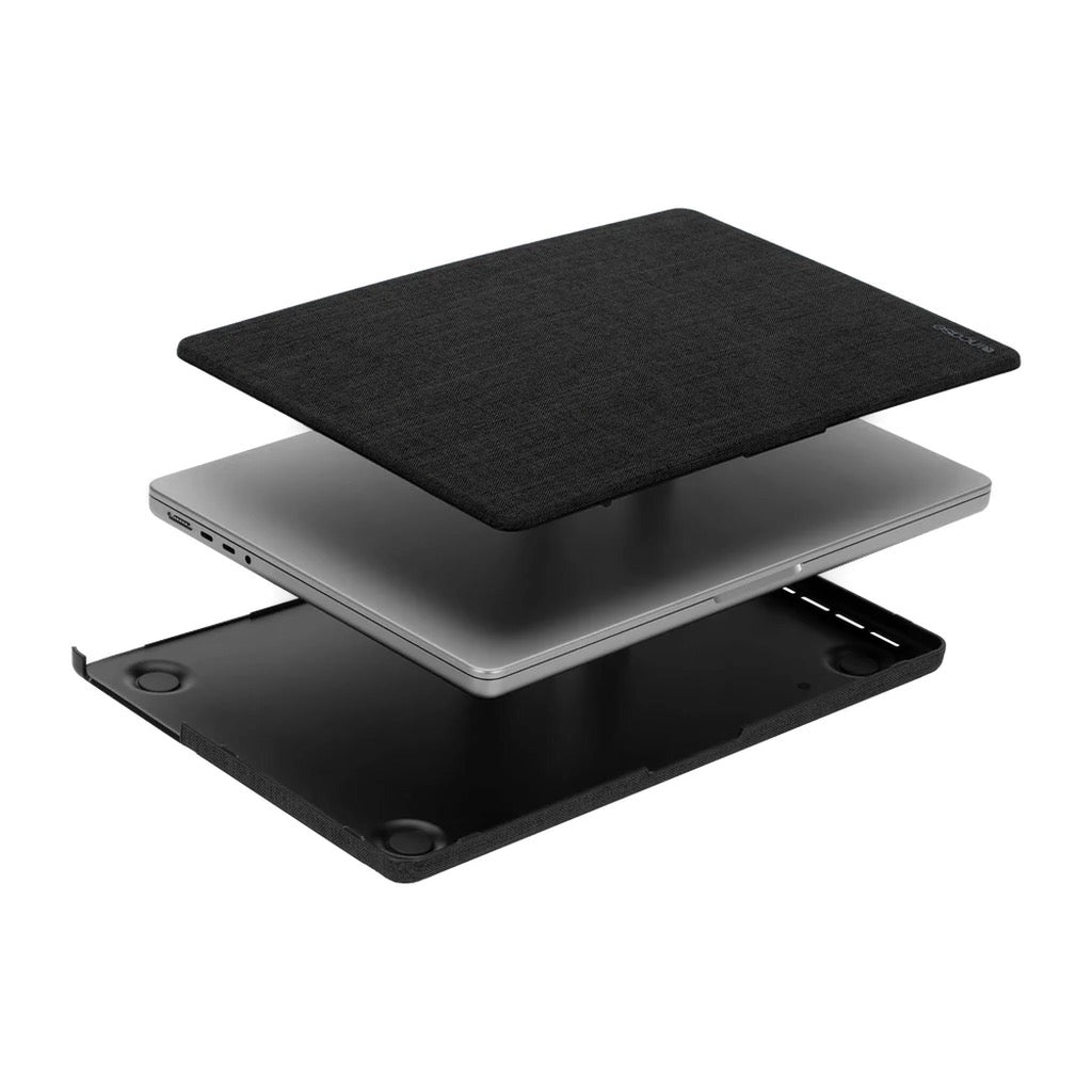 Incase Textured Hardshell in Woolenex für MacBook Pro 16 Zoll graphite