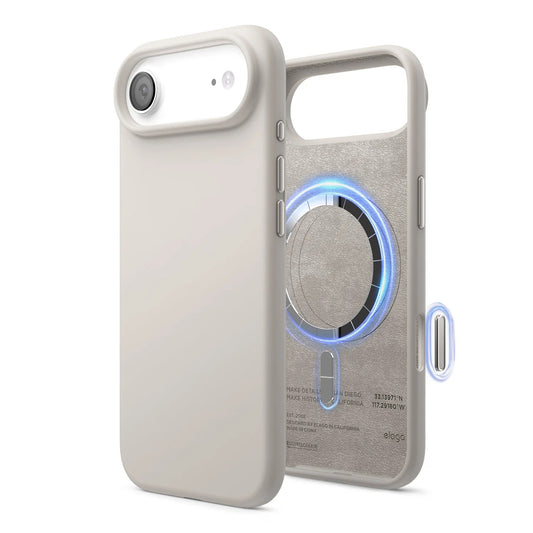 Elago MagSafe Silikon Case für iPhone Air - Stone