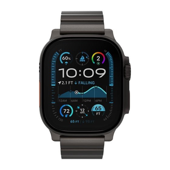 Decoded Titanium Strap for Apple Watch Ultra 1&2 Black Titanium