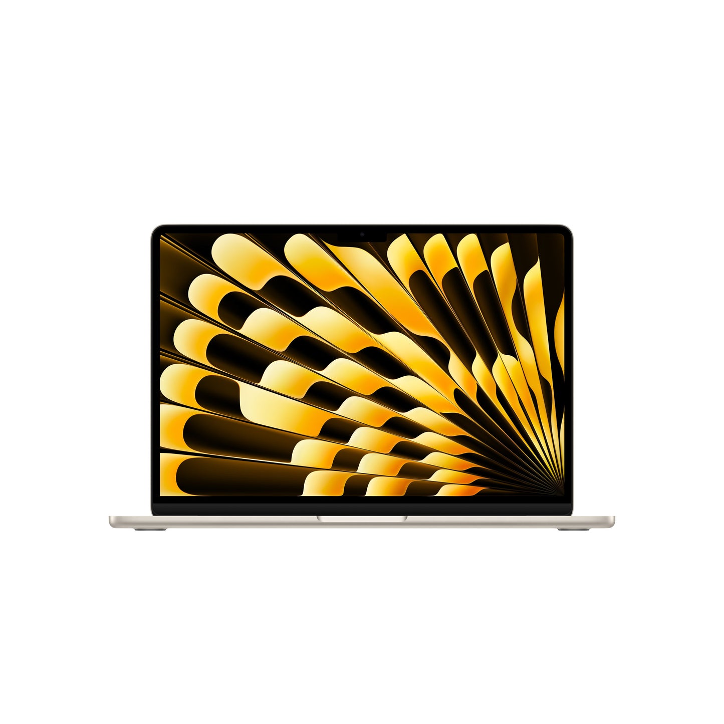 MacBook Air 13 Zoll mit M4 Chip, 10-Core CPU und 10-Core GPU, 24GB, 512GB SSD, polarstern