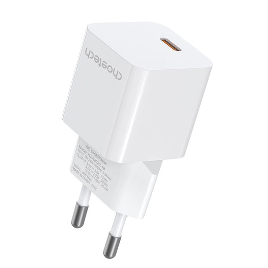 Choetech USB C 20W PD mini charger - weiß