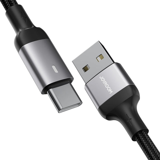 Joyroom Extraordinary Series USB-A auf USB-C Kabel 1,2m Schwarz