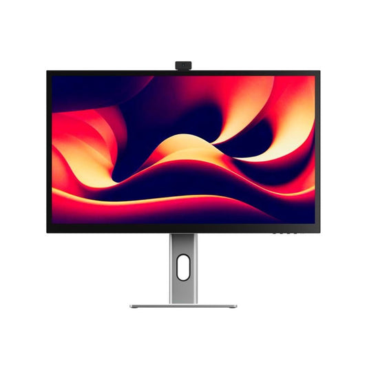 Alogic 27“ 4K UHD Clarity PRO Monitor mit USB-C - Aluminium - Hochglanz Display - Integrierte Webcam