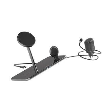Epico Mag+ Glass Charging Stand MagSafe kompatibel - black