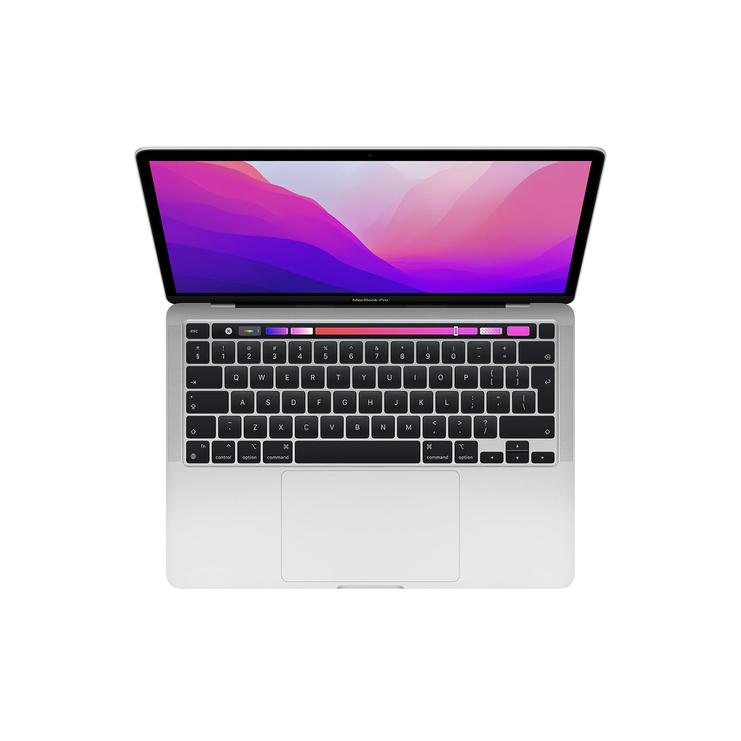 MacBook Pro 13 Zoll M2 Chip 8-Core CPU und 10-Core GPU, 8GB, 512GB, silber