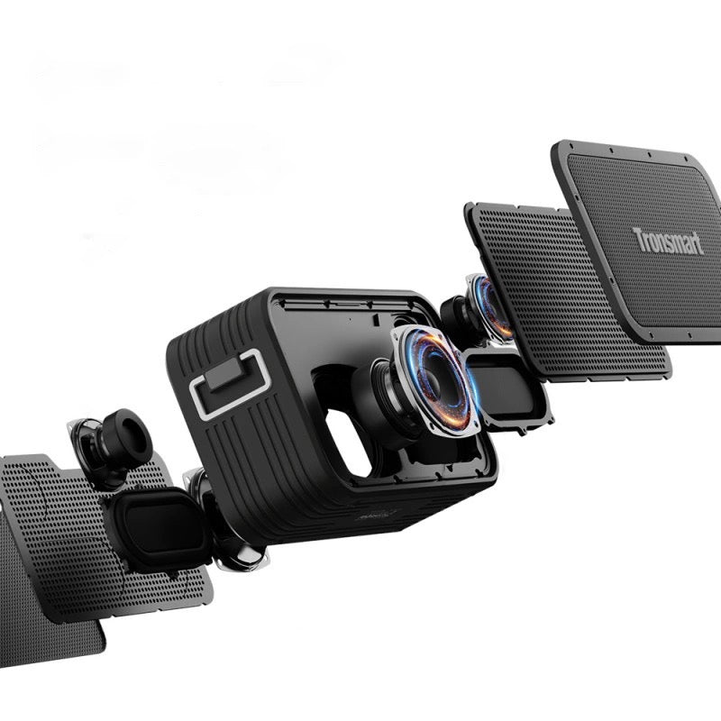 Tronsmart Force Max Kabelloser Bluetooth Lautsprecher 80W mit Powerbank-Funktion – Schwarz