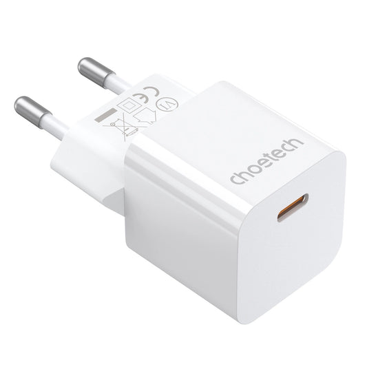 Choetech USB C 20W PD mini charger - weiß
