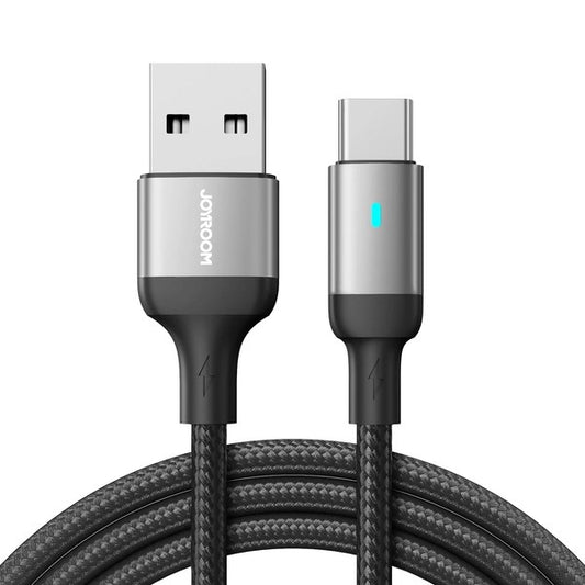 Joyroom Extraordinary Series USB-A auf USB-C Kabel 1,2m Schwarz
