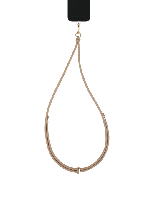 Ideal of Sweden Handy-Umhängeband mit Kordel - Beige - epos | Apple Premium Partner