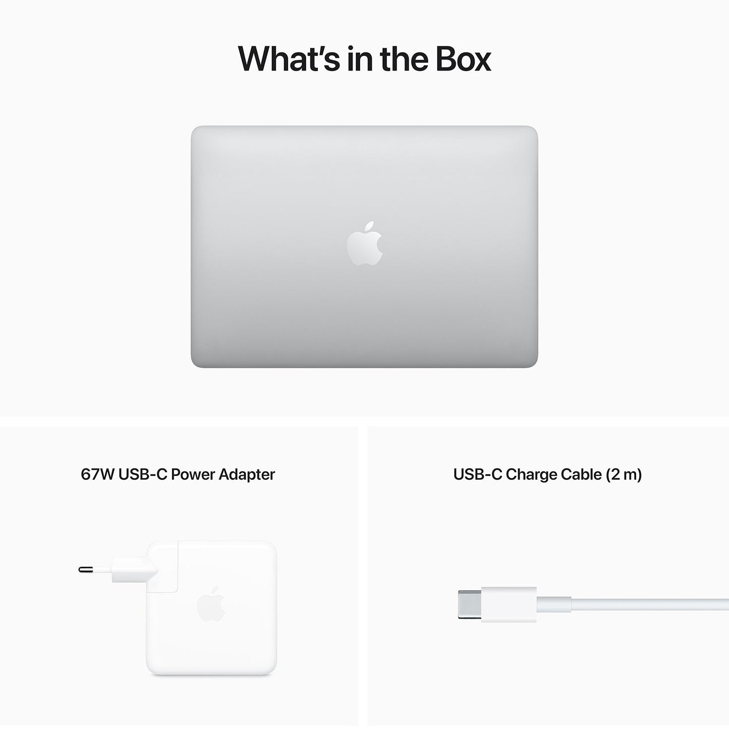 MacBook Pro 13 Zoll M2 Chip 8-Core CPU und 10-Core GPU, 8GB, 512GB, silber