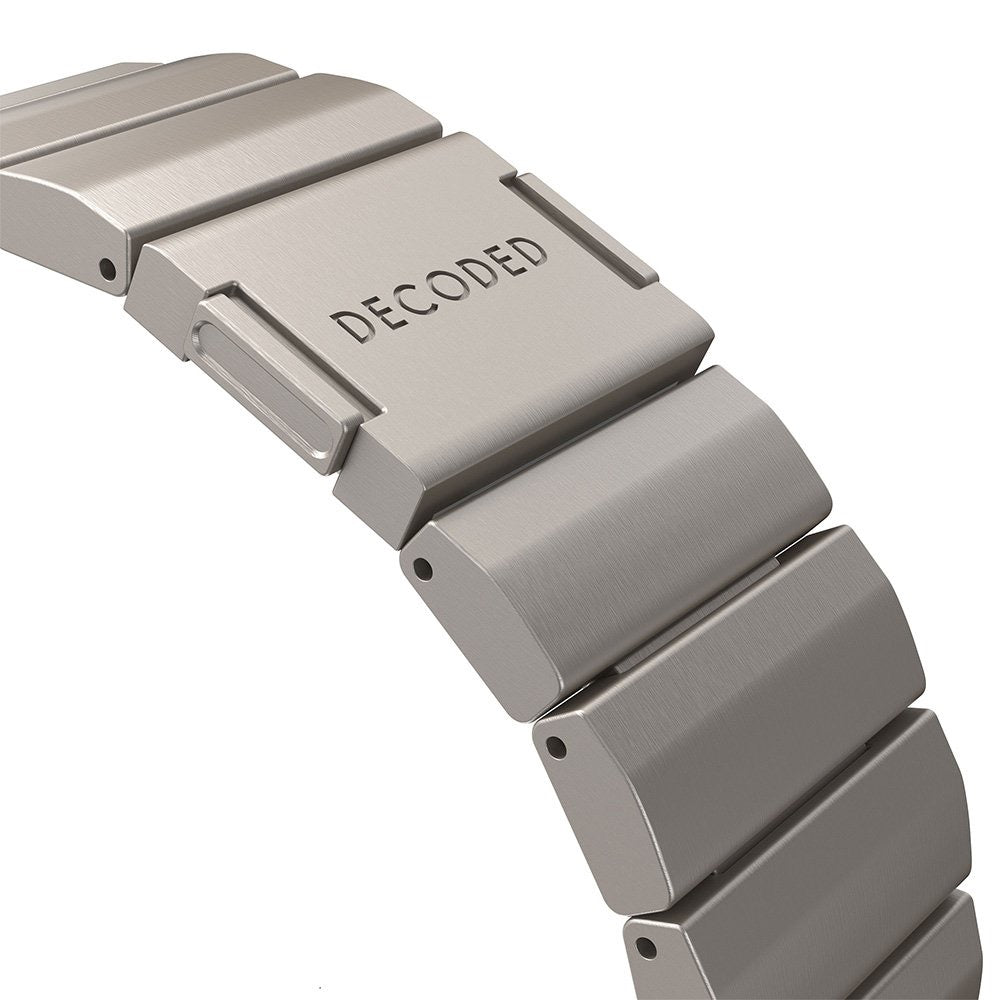 Decoded Titanium Strap for Apple Watch Ultra 1&2 Natural Titanium