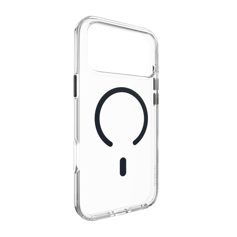 MagEasy iPhone 17 Pro Max MagSafe Clear Case - schwarzer Magsafe - Ring - epos | Apple Premium Partner