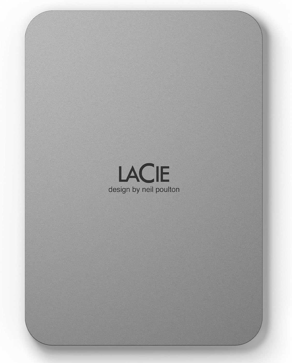 LaCie Mobile Drive V2, 5TB, Moon Silver