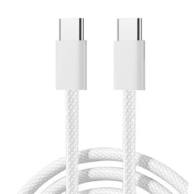 Joyroom USB-C auf USB-C 1m Kabel 60W USB 2.0
Weiß