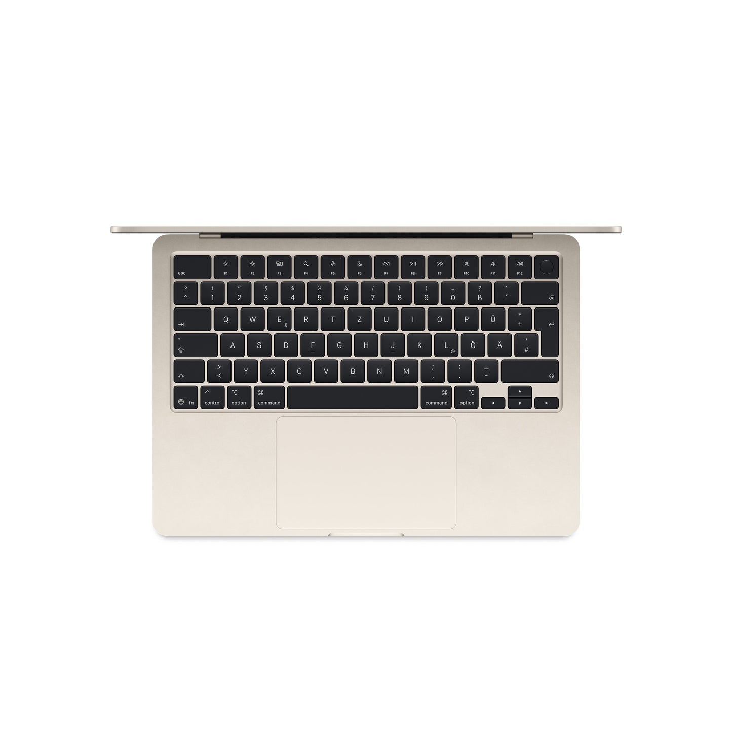 MacBook Air 13 Zoll mit M4 Chip, 10-Core CPU und 10-Core GPU, 24GB, 512GB SSD, polarstern