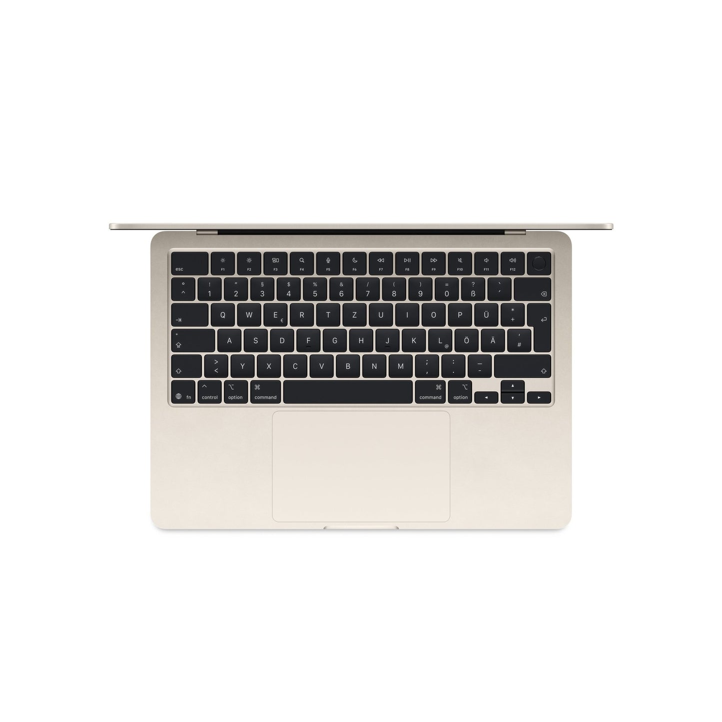 MacBook Air 13 Zoll mit M4 Chip, 10-Core CPU und 10-Core GPU, 16GB, 512GB SSD, polarstern