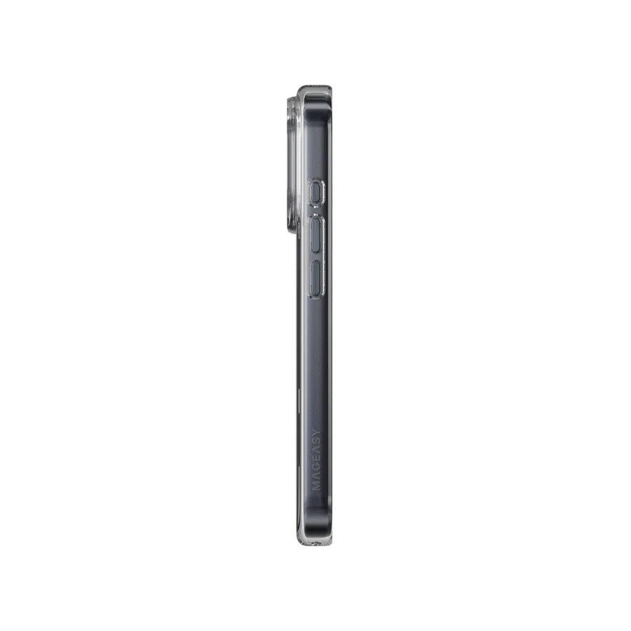 MagEasy iPhone 17 Pro MagSafe Clear Case - schwarzer Magsafe - Ring - epos | Apple Premium Partner