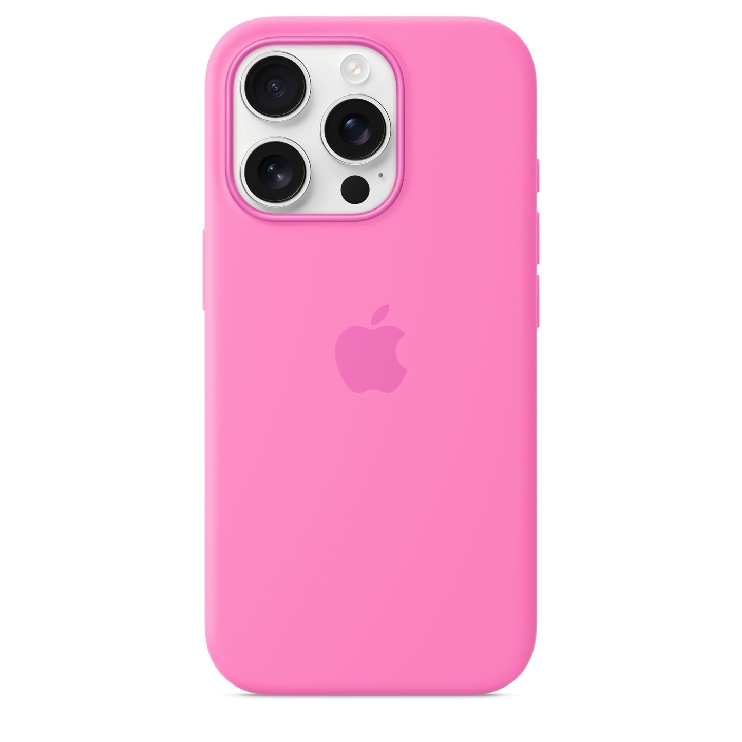 Apple iPhone 16 Pro Silikon Case mit MagSafe, pfingstrose