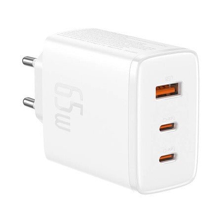Baseus OS-Cube Pro 2xUSB-C + USB-A, 65W (weiss)