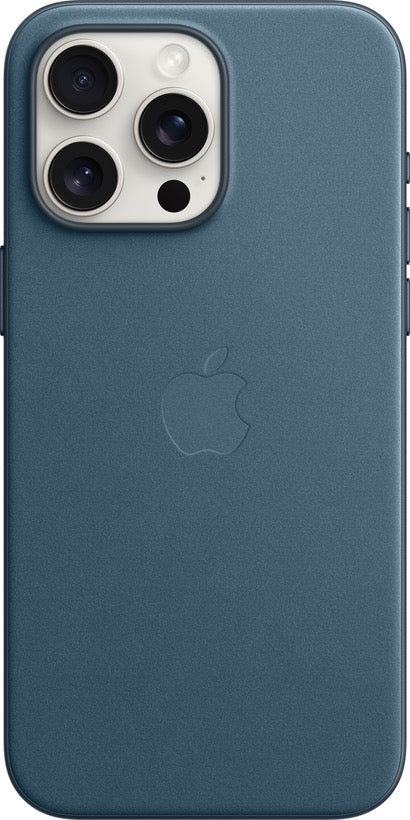 iPhone 15 Pro Max FineWoven Case with MagSafe - Pacific Blue