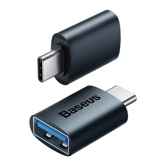 Baseus Ingenuity Series USB-C auf USB-A 3.2 adapter Blau
