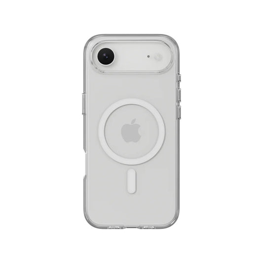 MagEasy iPhone Air MagSafe Clear Case -  weißer Magsafe-Ring