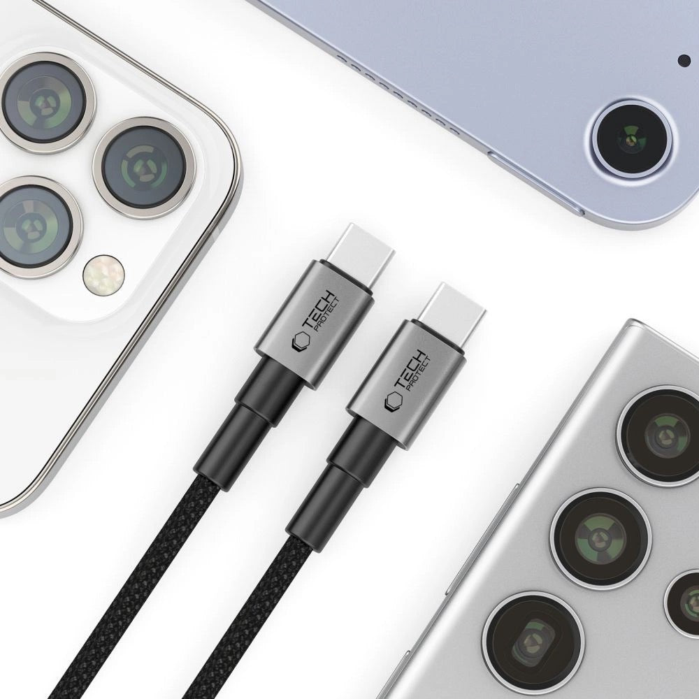 Tech-Protect Ultraboost 60W USB-C auf USB-C Kabel 25cm