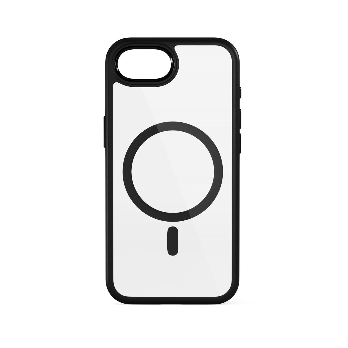 Epico Mag+ Hero Case Pro iPhone 16e (2025) – Clear Case with Black Magsafe Ring