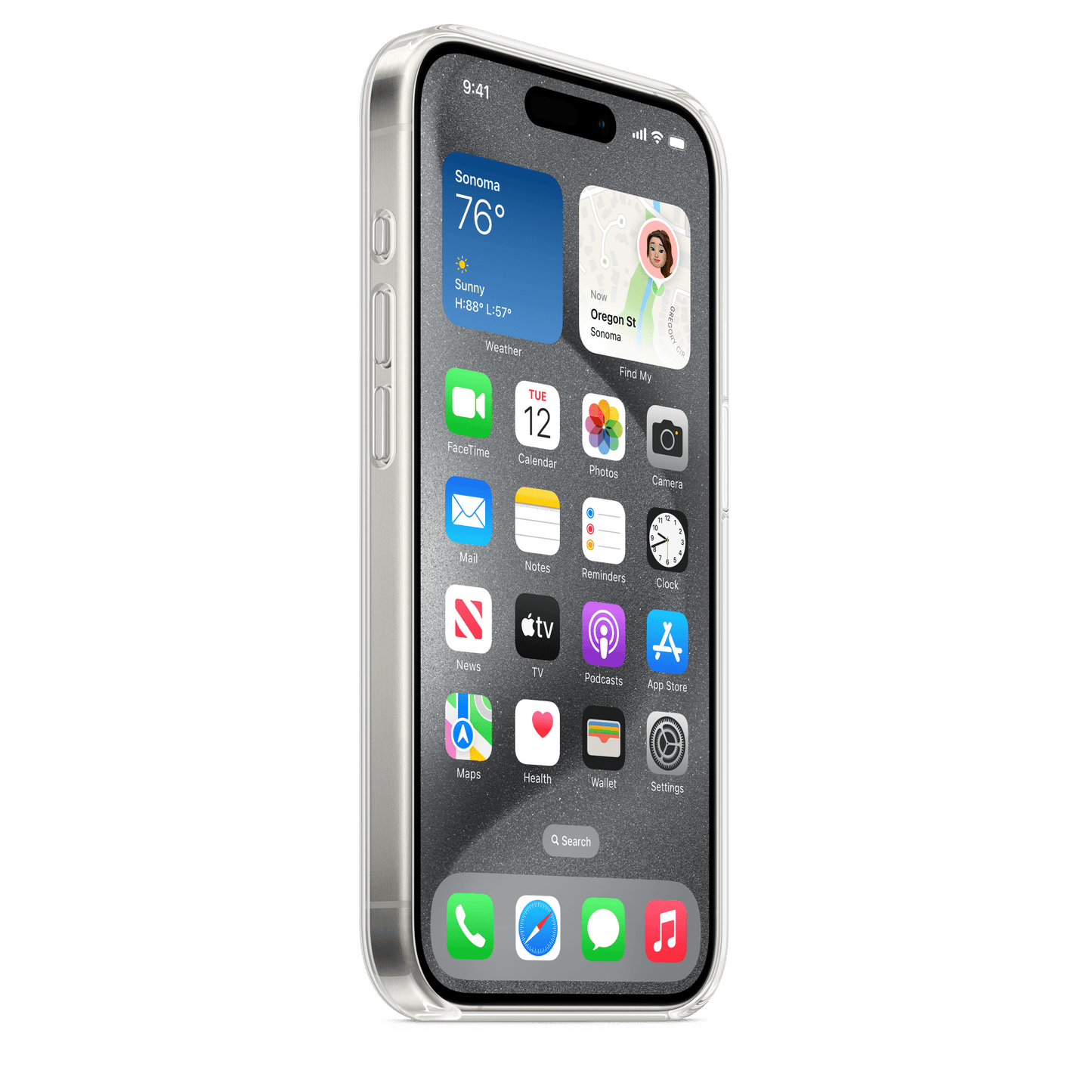 iPhone 15 Pro Clear Case with MagSafe