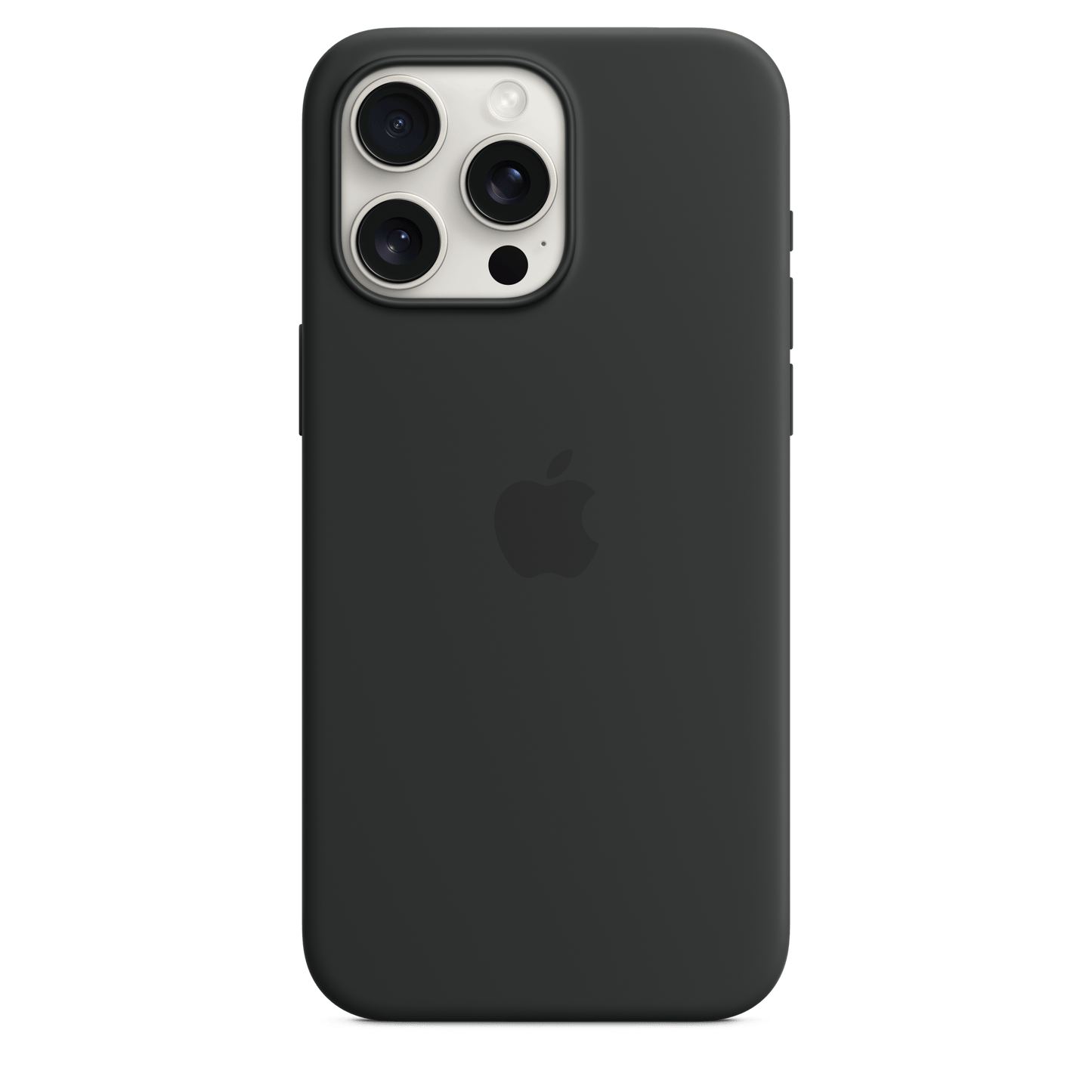 iPhone 15 Pro Max Silicone Case with MagSafe - Black