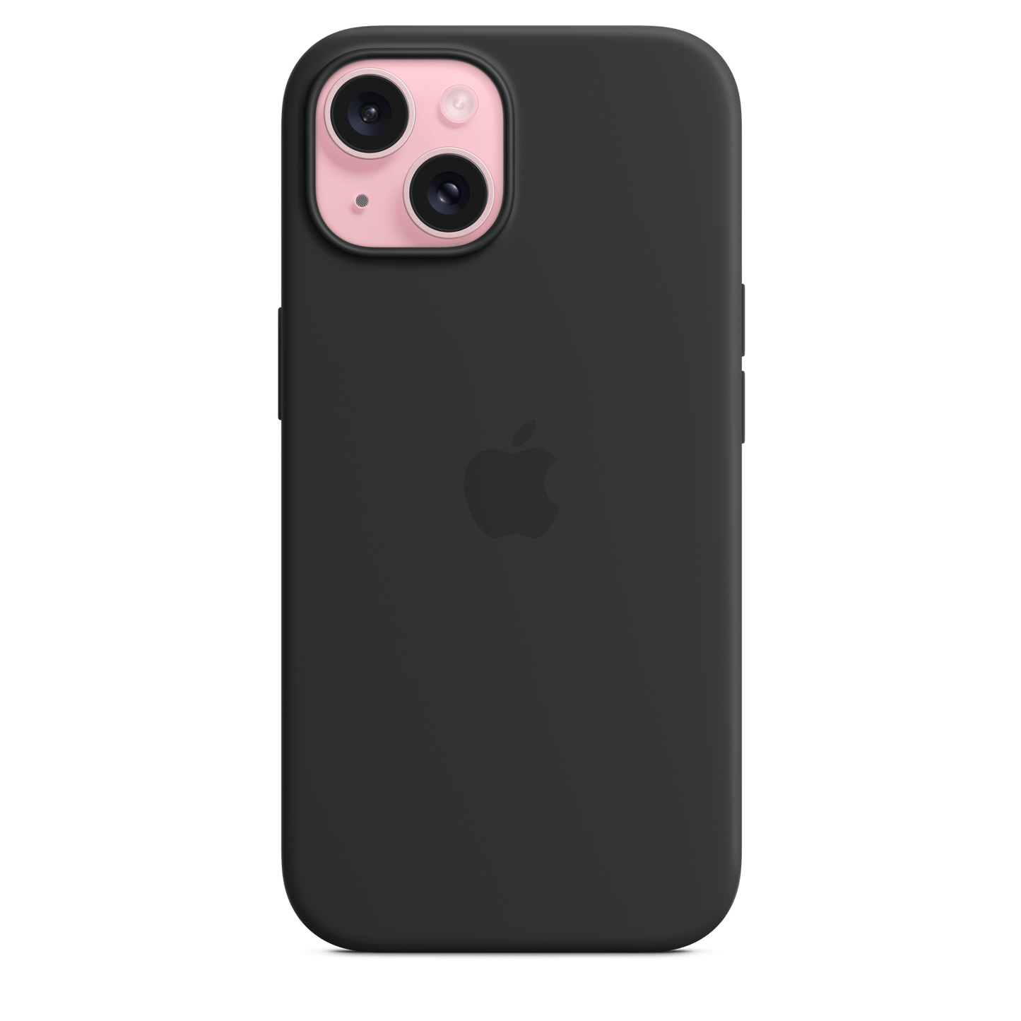 iPhone 15 Silicone Case with MagSafe - Black