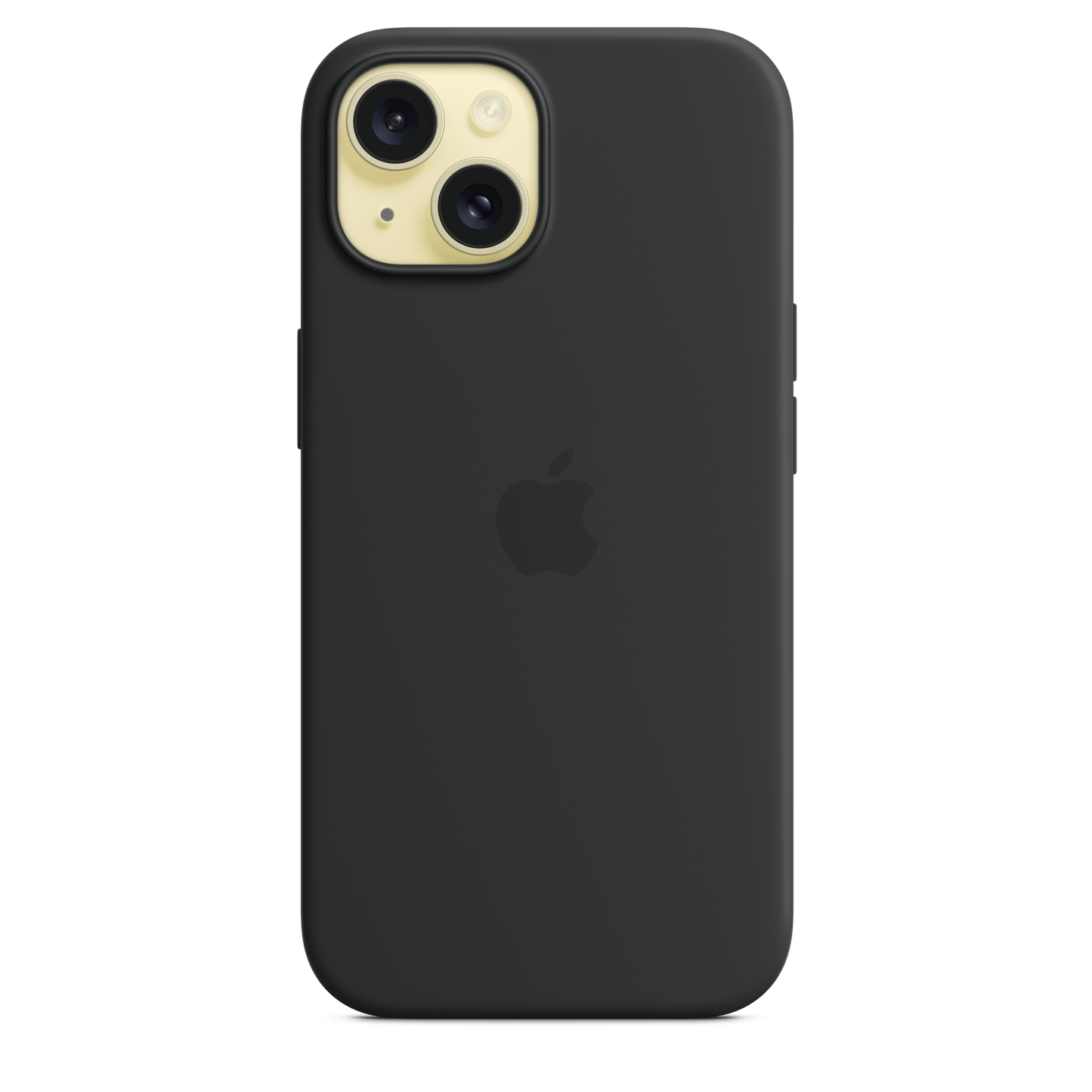 iPhone 15 Silicone Case with MagSafe - Black