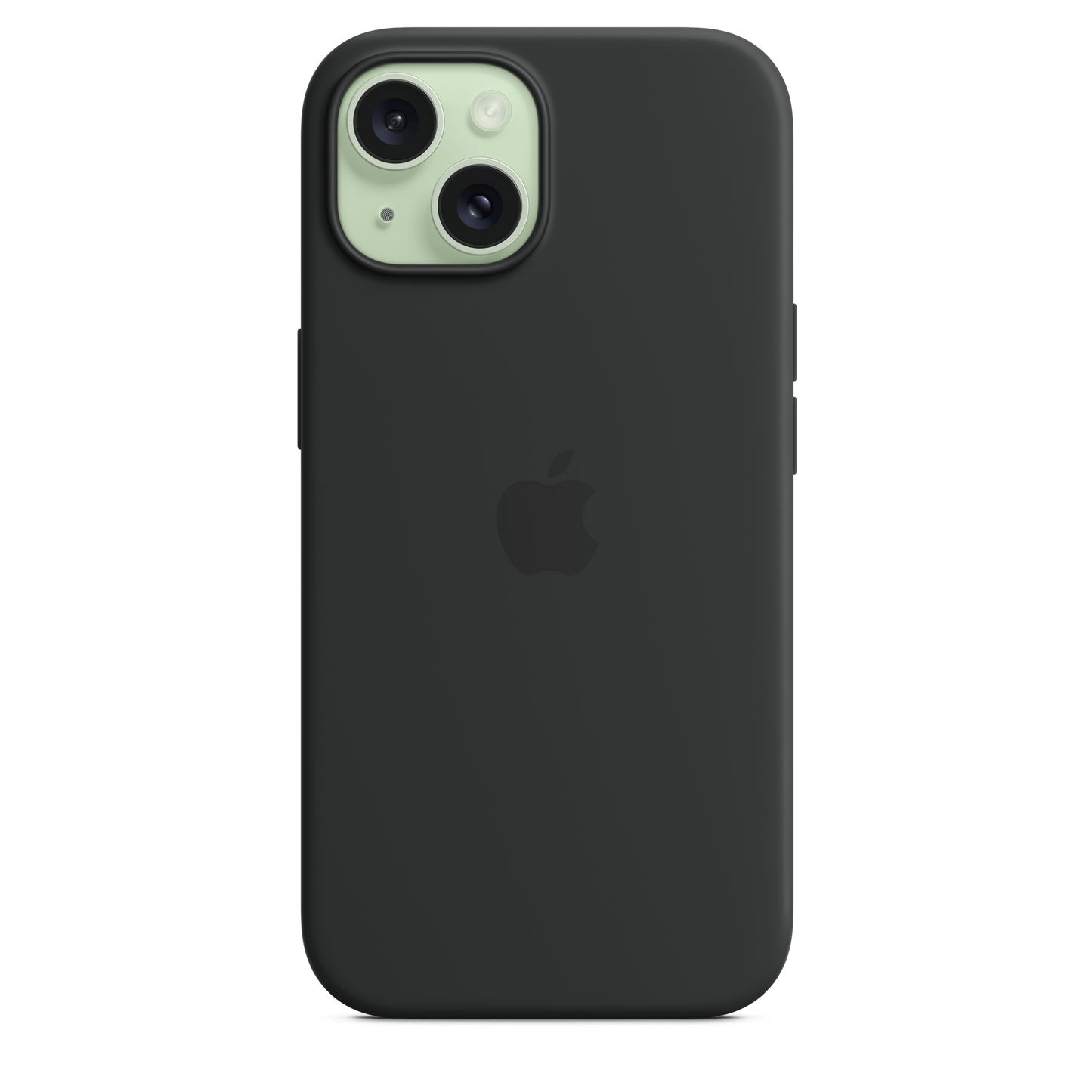 iPhone 15 Silicone Case with MagSafe - Black