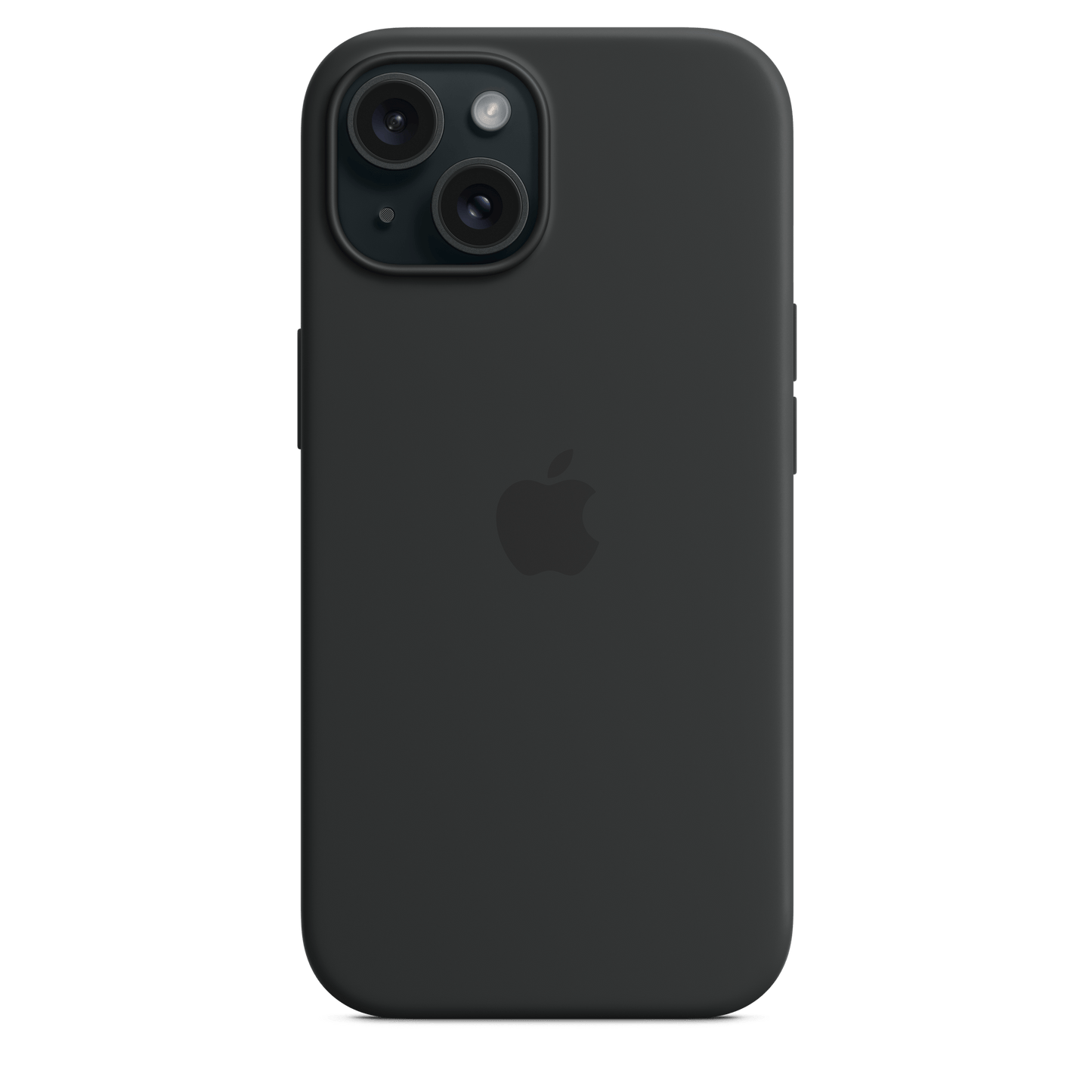 iPhone 15 Silicone Case with MagSafe - Black