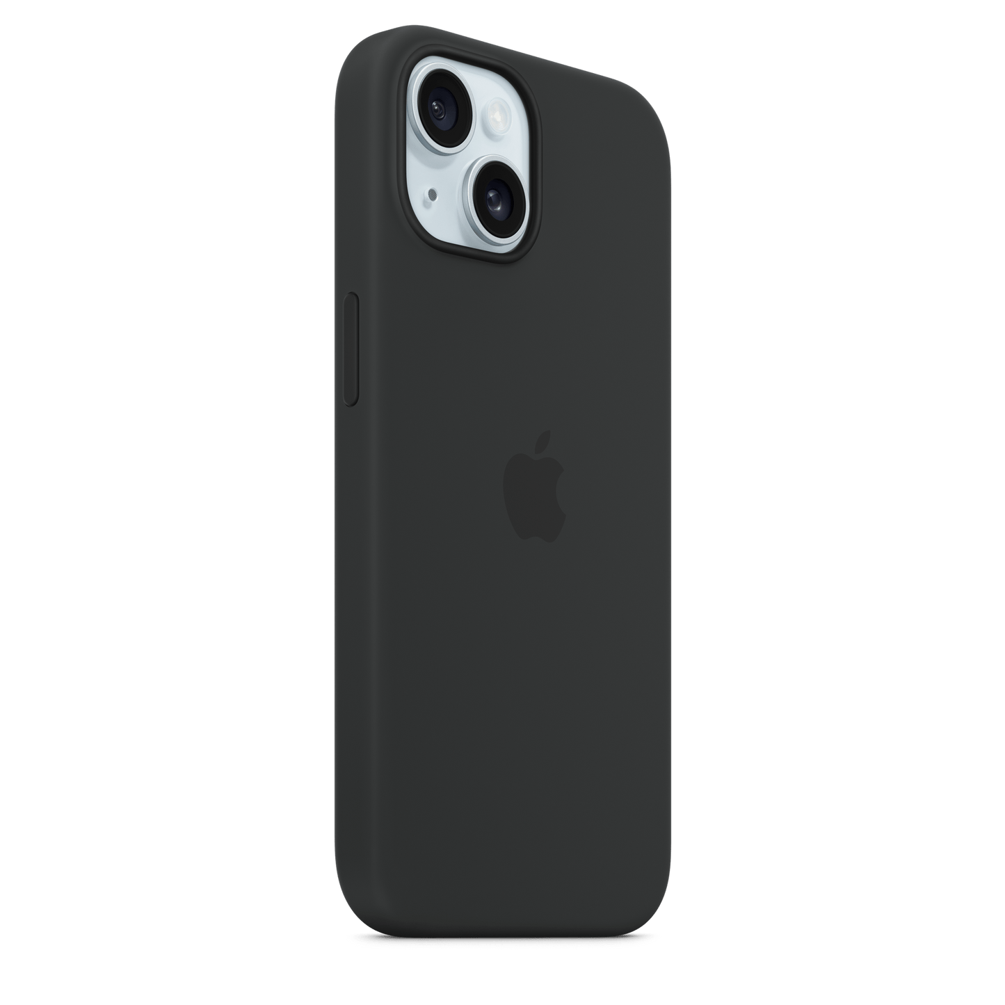 iPhone 15 Silicone Case with MagSafe - Black